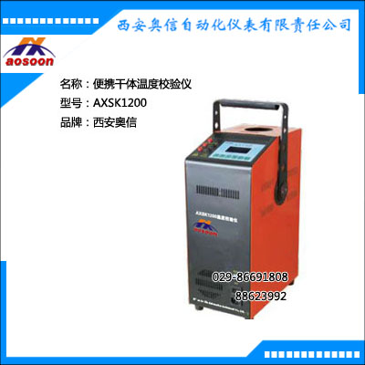  AXSK1200温度校验装置 便携温度校准仪 