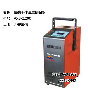  AXSK1200温度校验装置 便携温度校准仪 